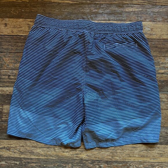 NWOT - Black & White Striped Board Shorts - Men size XL - Picture 2 of 7